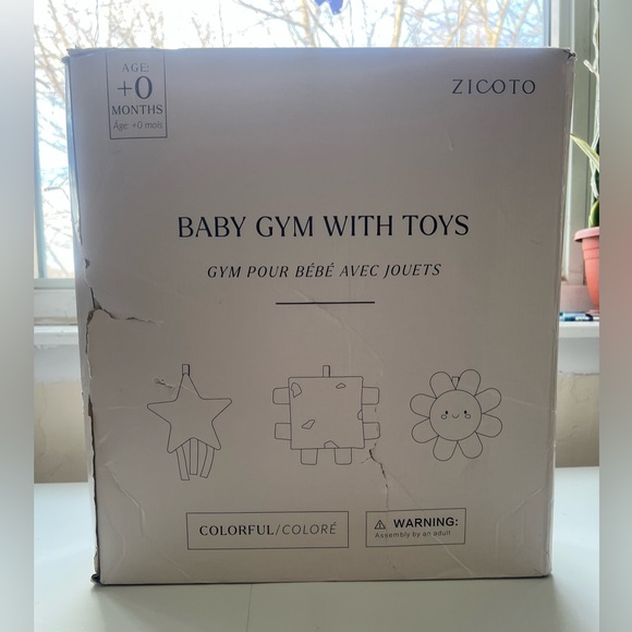 Beautiful Baby Play Gym and Tummy Time Mat - Soft Cotton - Picture 11 of 11